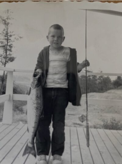 George's first fish 1963